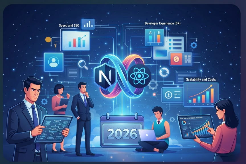 Next.js vs React in 2026: Which Framework Should Your Business Website Be Built On?